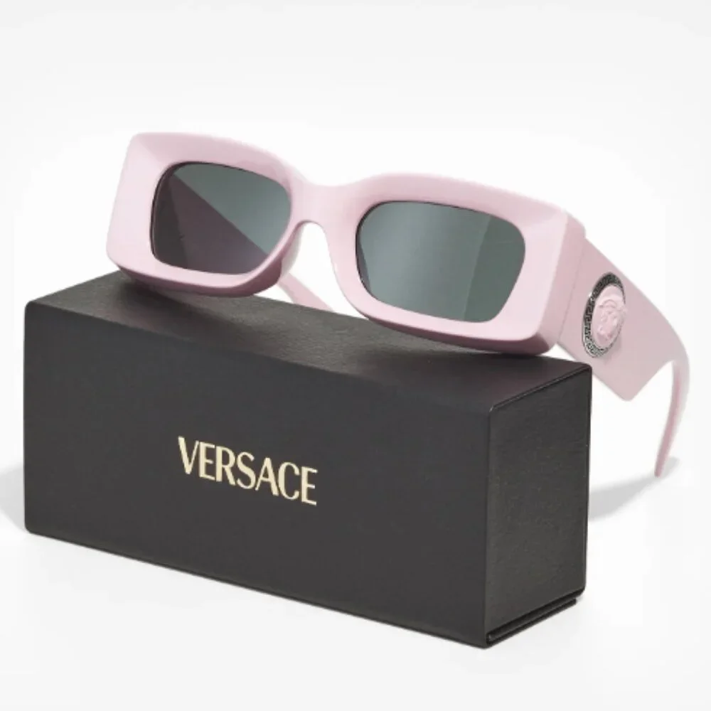 NEW VERSACE Medusa Medallion Sunglasses, Pink Women Sunglasses VE4474U 548587